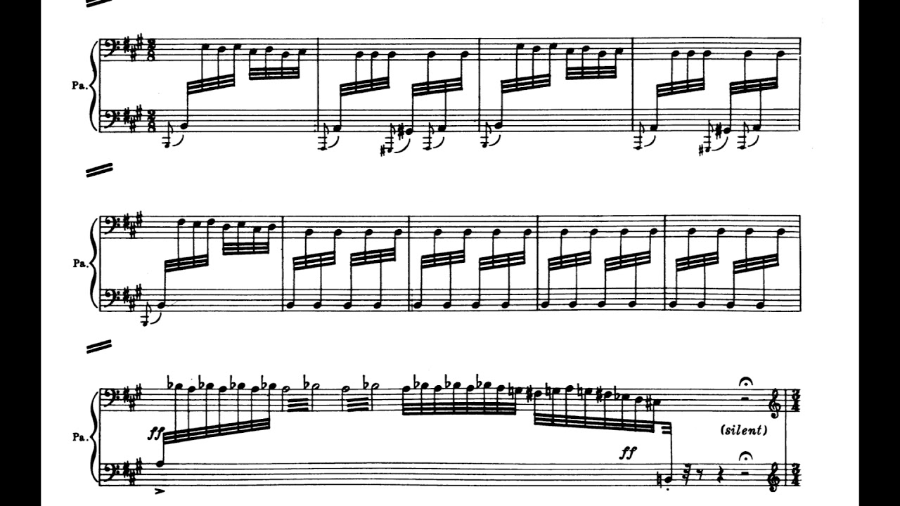 Alan Hovhaness - Lousadzak (Concerto for Piano and Strings), Op. 48 (1944) [Score-Video]