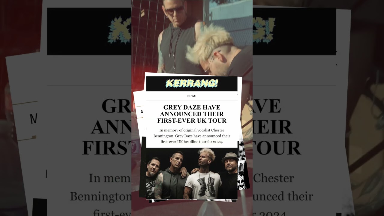 Grey Daze Announces First Ever UK Tour Celebrating Chester Bennington