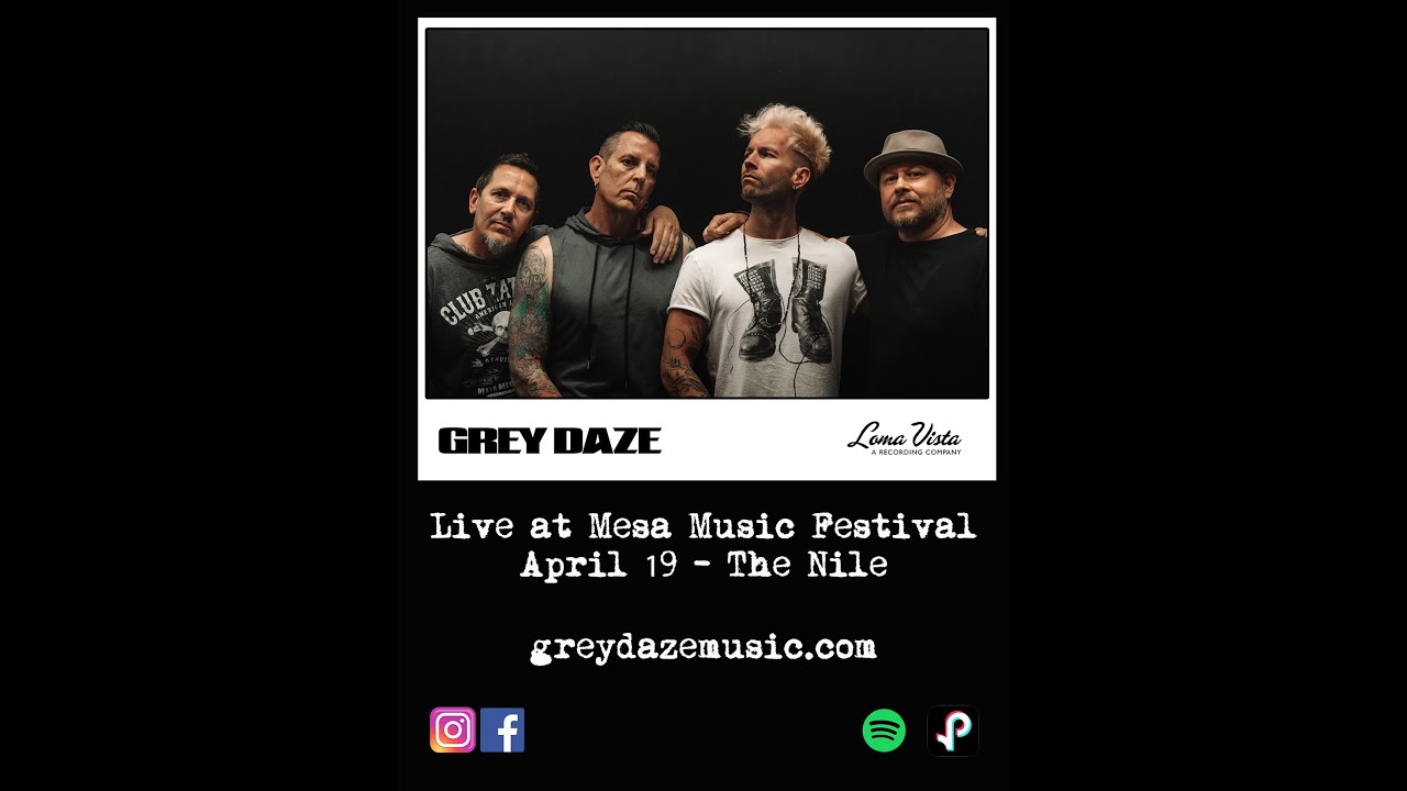 Grey Daze Announces First Ever UK Tour celebrating Chester Bennington