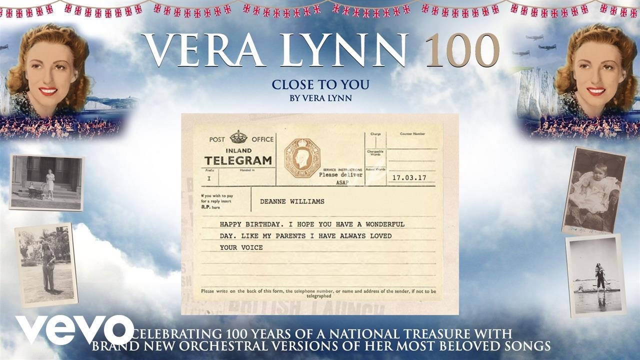Vera Lynn - Close To You (Telegrams Video)