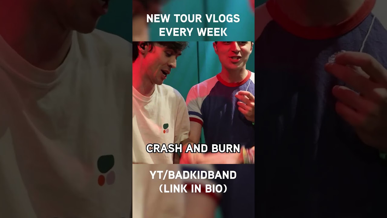 Follow our new vlog channel @badkidband