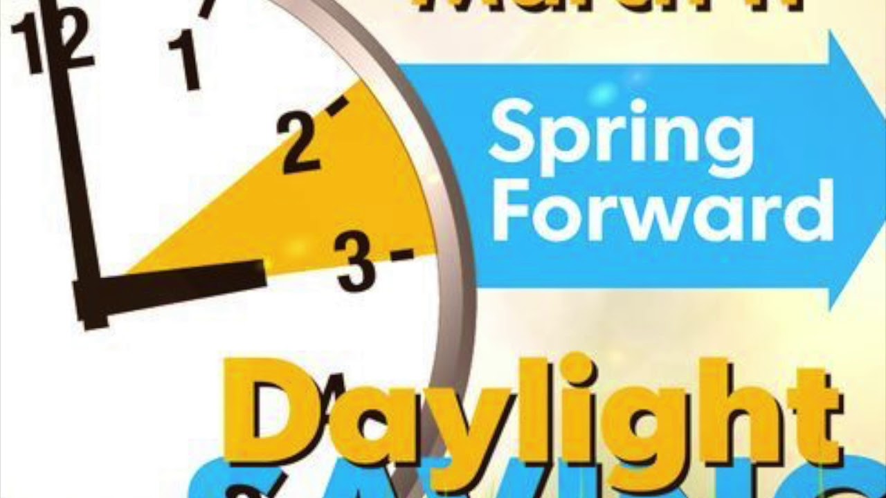 DAYLIGHT SAVINGS TIME IS HERE!!!!!!