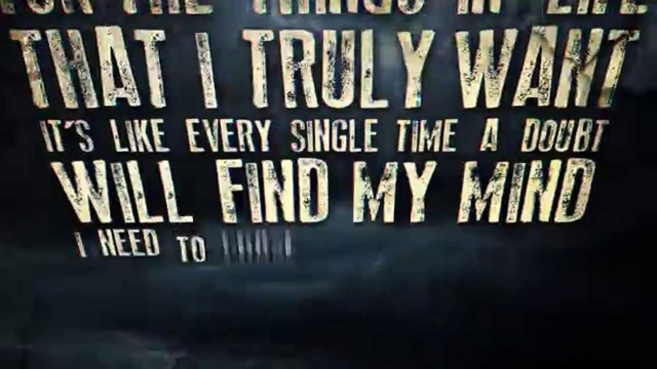 A Life All My Own - The Killer Within (You Better Run) Lyric Video