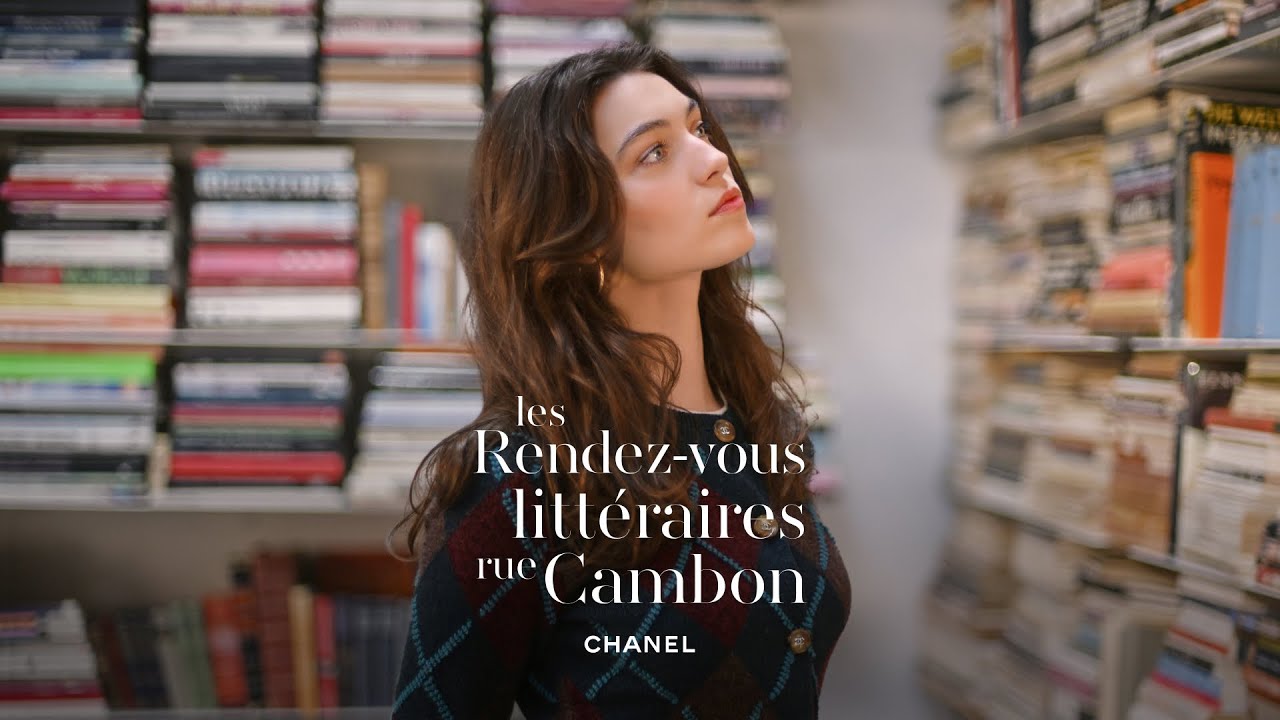 In the Library with Anamaria Vartolomei — CHANEL and Literature