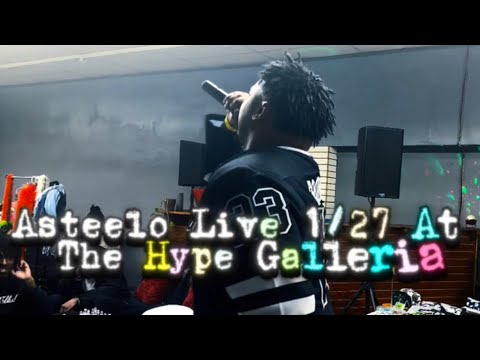 Asteelo Live At The Hype Galleria 1/27/24