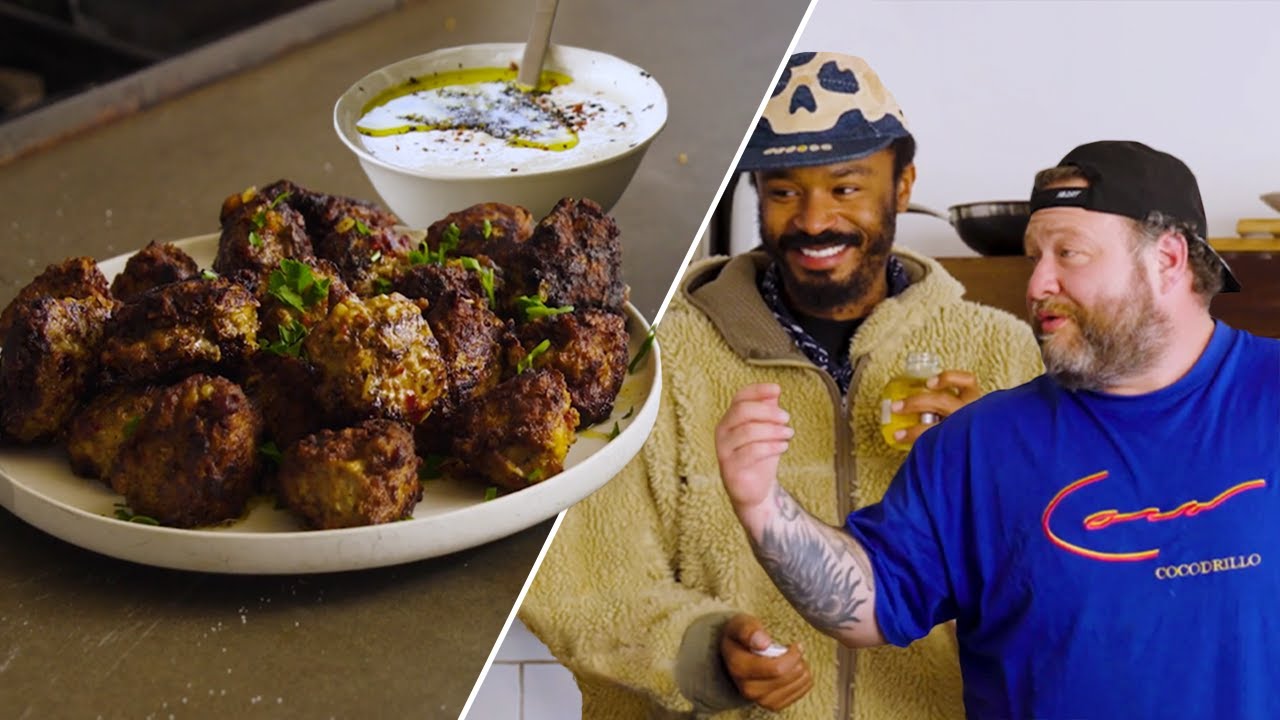 COOKING UP LATIN-ITALIAN FUSION MEATBALLS WITH SALEHE BEMBURY | THE IN STUDIO SHOW
