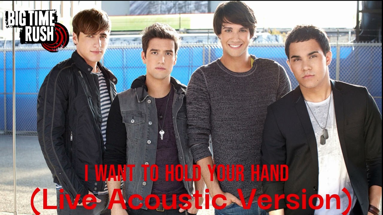 Big Time Rush - I Want To Hold Your Hand (Live Acoustic Version)