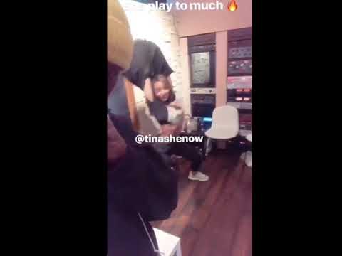 Snippet from Tinashe Studio Session w/ Hitmaka
