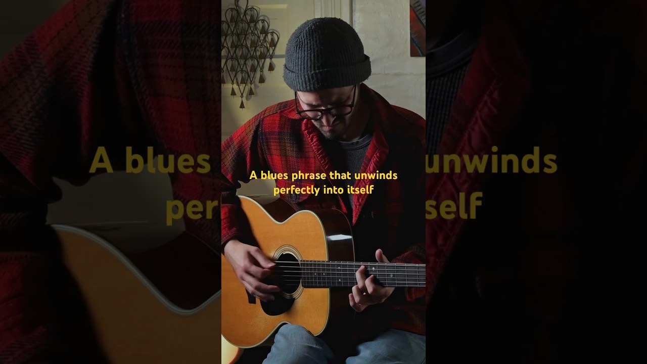 A blues phrase that unwinds perfectly… #acousticguitarist #guitarist #acousticguitar #sologuitar