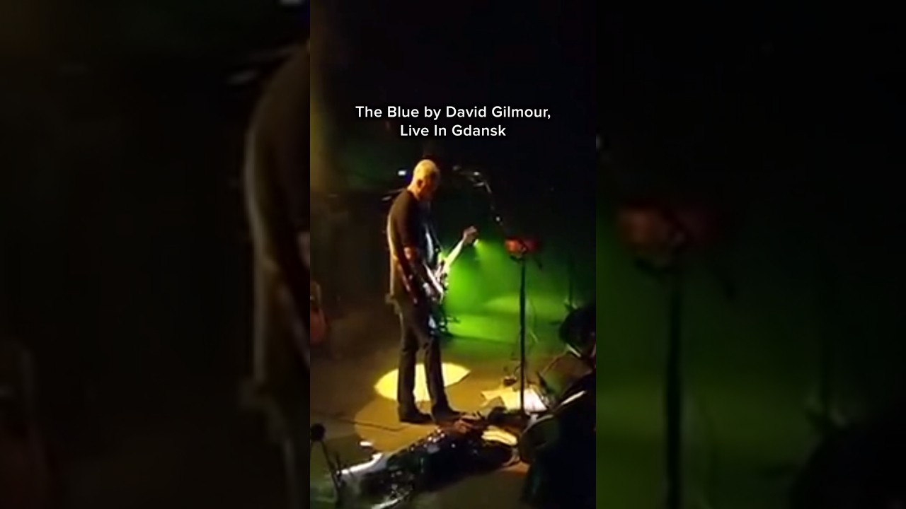 David Gilmour performing ‘The Blue’, taken from the concert film ‘Live In Gdansk’ #DavidGilmour