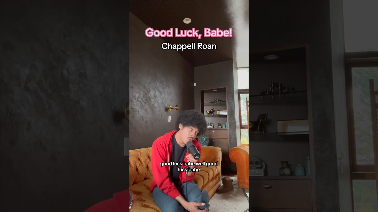 My cover of “Good Luck Babe” by @ChappellRoan!! my favorite song right now🪩❤️ #cover #lgbt