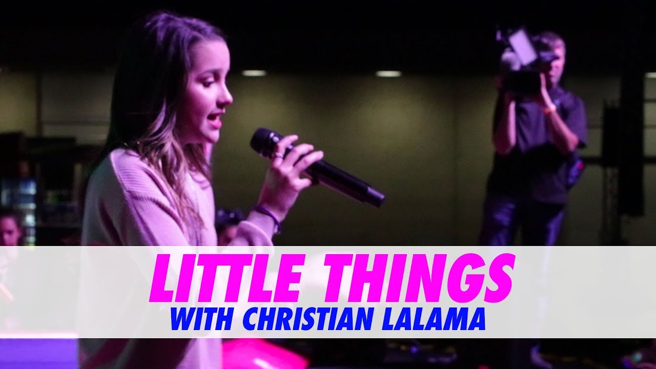 Annie LeBlanc - Little Things ft. Christian Lalama (LIVE in Dallas)