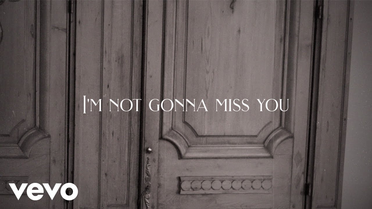 Glen Campbell, Elton John - I'm Not Gonna Miss You (Lyric Video)