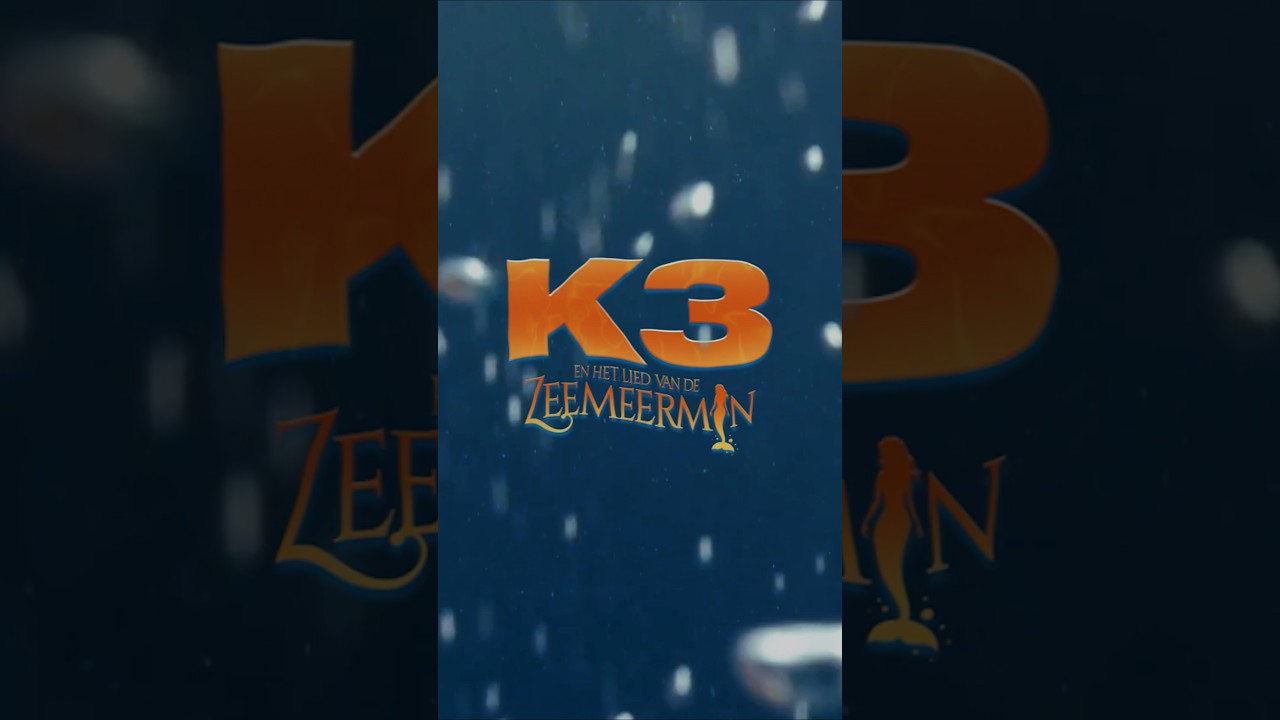 Er komt een nieuwe film! 🎥🍿🎬 K3 en Het Lied van de Zeemeermin, vanaf eind 2024 in de bioscoop!