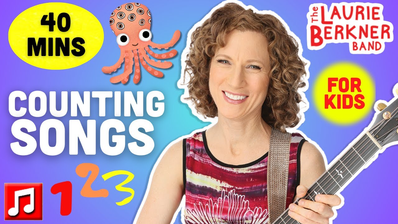 40 min - "Onyx The Octopus" and other Counting Songs by Laurie Berkner!