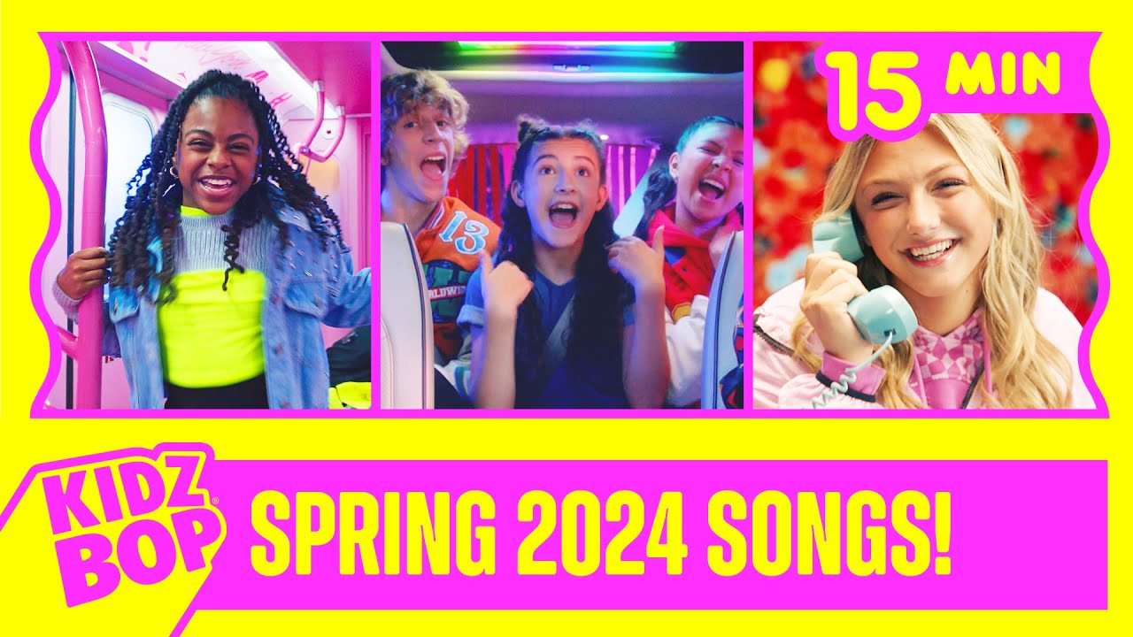 15 Minutes of KIDZ BOP Spring 2024 Songs! (Featuring: greedy, Lil Boo Thang, and more!)