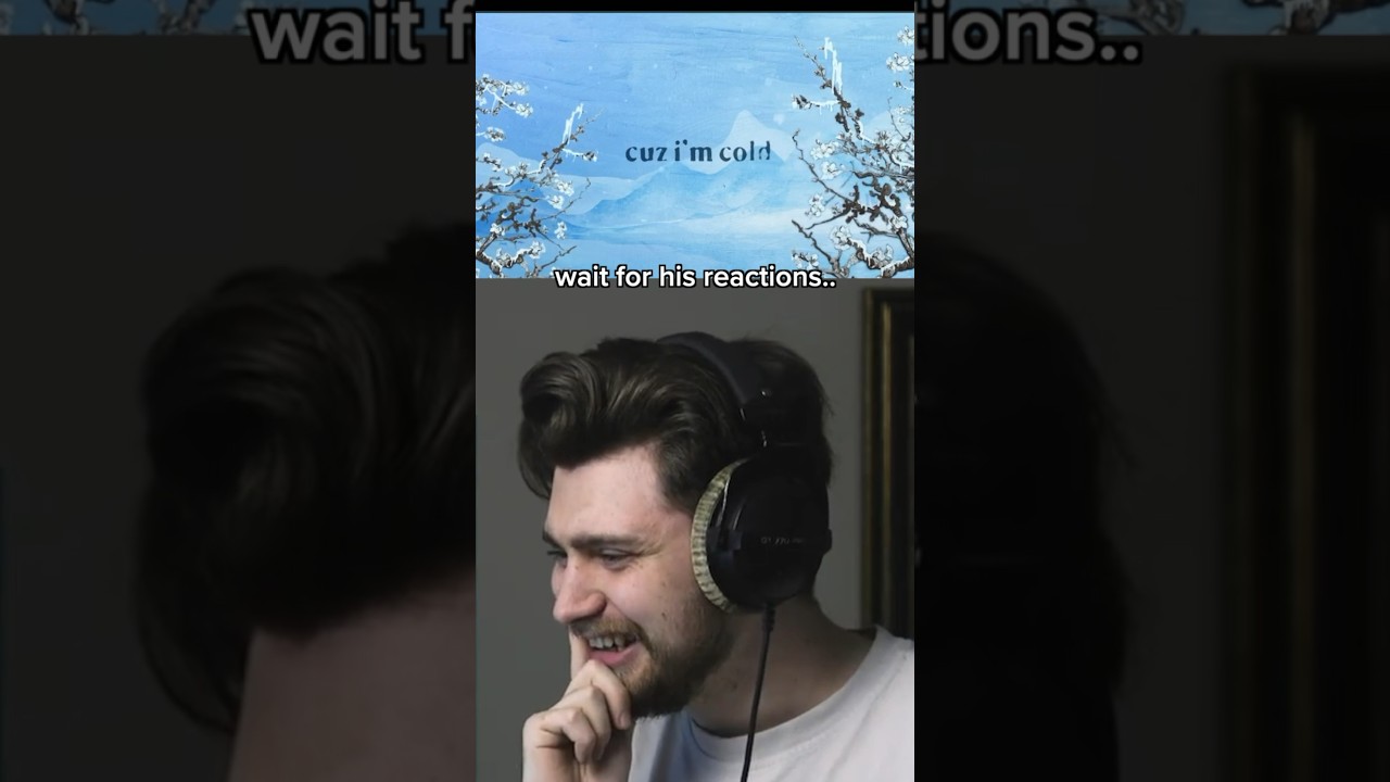 @becauseisaacreacts to 'this is what winter feels like' by JVKE #jvke #winter