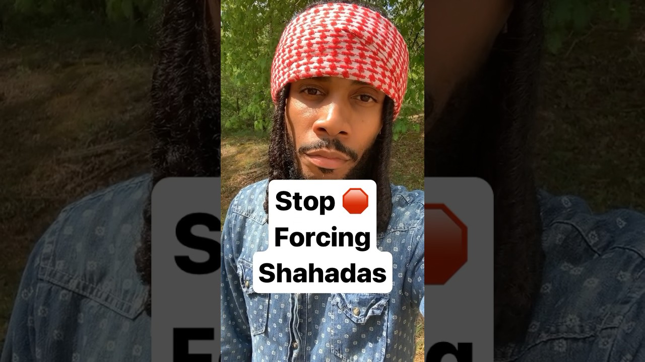 Stop Forcing Shahadas #shahadat #allah #muslim