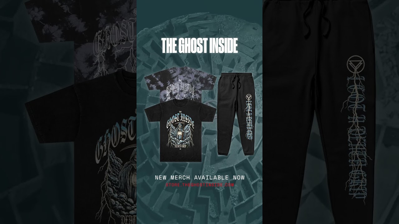 New merch available now! Get yours at https://store.theghostinside.com/