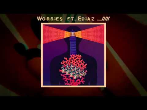 07 ☕️ Uzi Key - WORRIES ft. Ediaz ☕️ |Lyric Video| [CAFEINA] ..../////
