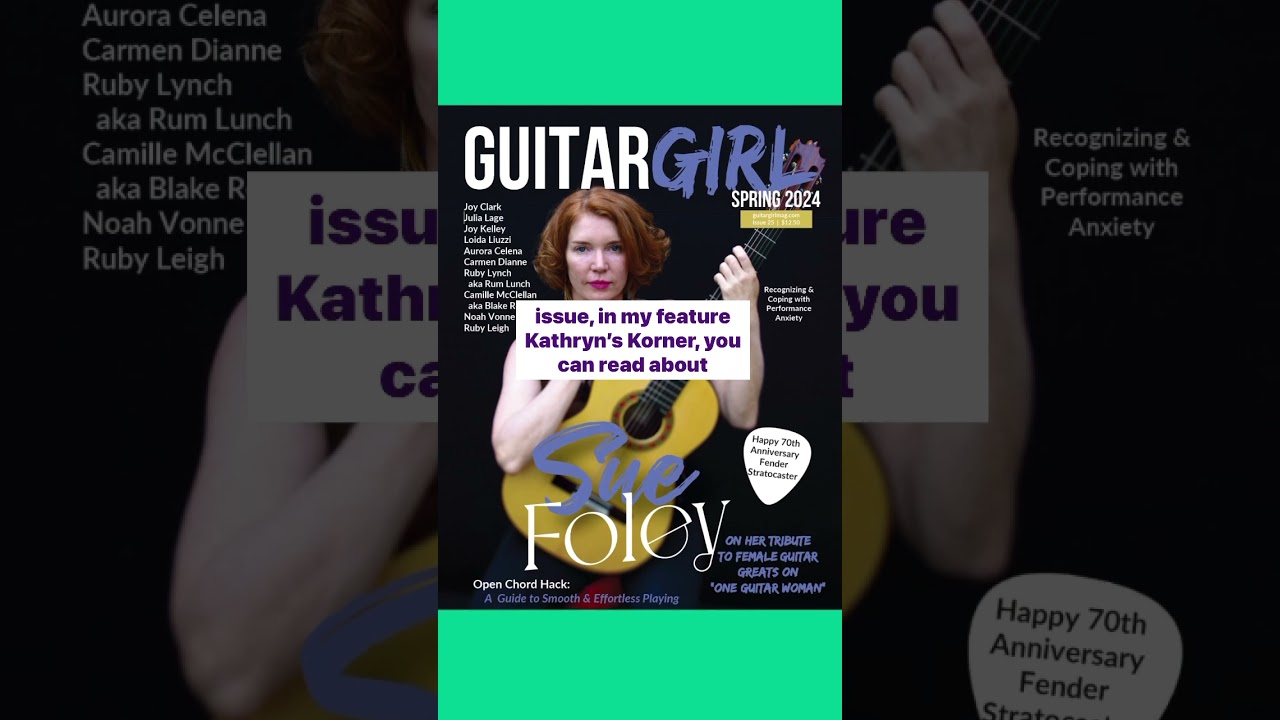 #GuitarGirl Magazine spring 2024 is out now. #shorts #writer #songwriter
