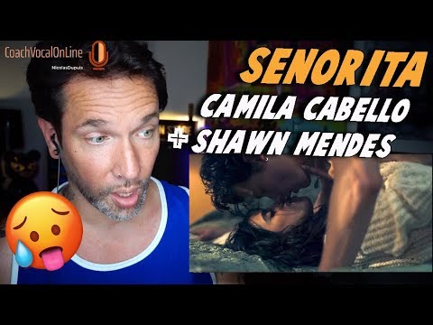 SEÑORITA - CAMILA CABELLO, SHAWN MENDES // Reaction de coach (eng Subs)