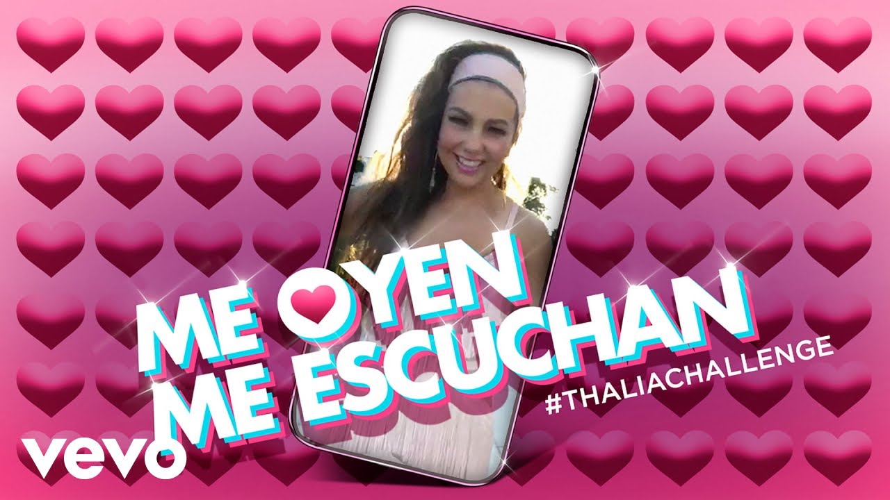 Thalia - Me Oyen, Me Escuchan (Audio)