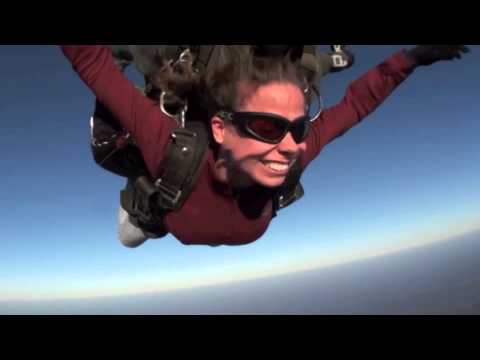 Sarah's Skydive + Falling For Each Other Music Video :)