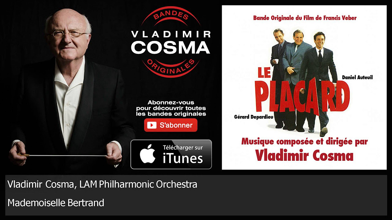 Vladimir Cosma, LAM Philharmonic Orchestra - Mademoiselle Bertrand