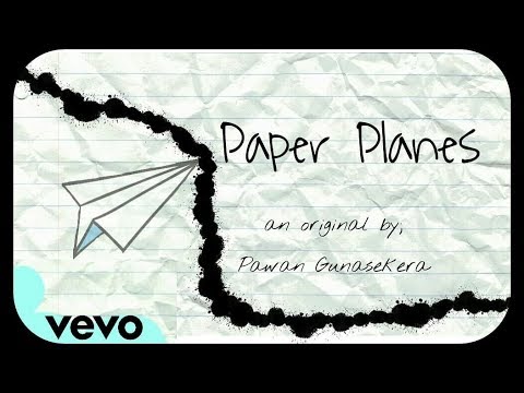 Pawan Tojitha - Paper Planes (Official Lyric Video)
