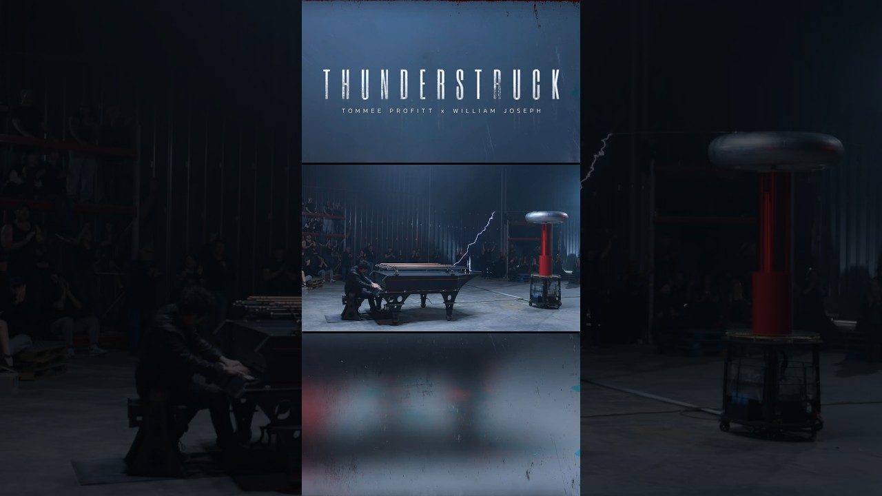 Cinematic Dueling Pianos Cover of “Thunderstruck” OUT NOW! #tommeeprofitt #piano #cinematic