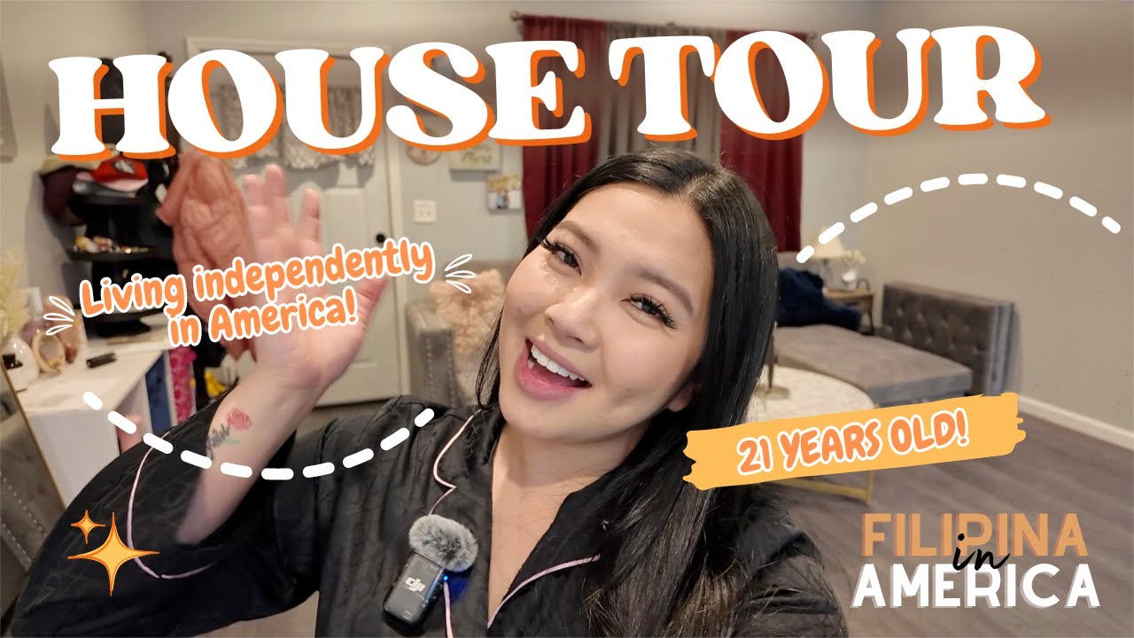 HOUSE TOUR AT 21 YEARS OLD! (WITH TIPS AND ADVICES!)