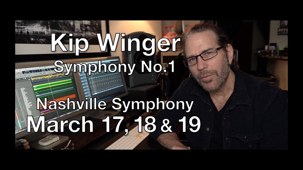 C.F. Kip Winger - Symphony No.1 premiere with Nashville Symphony