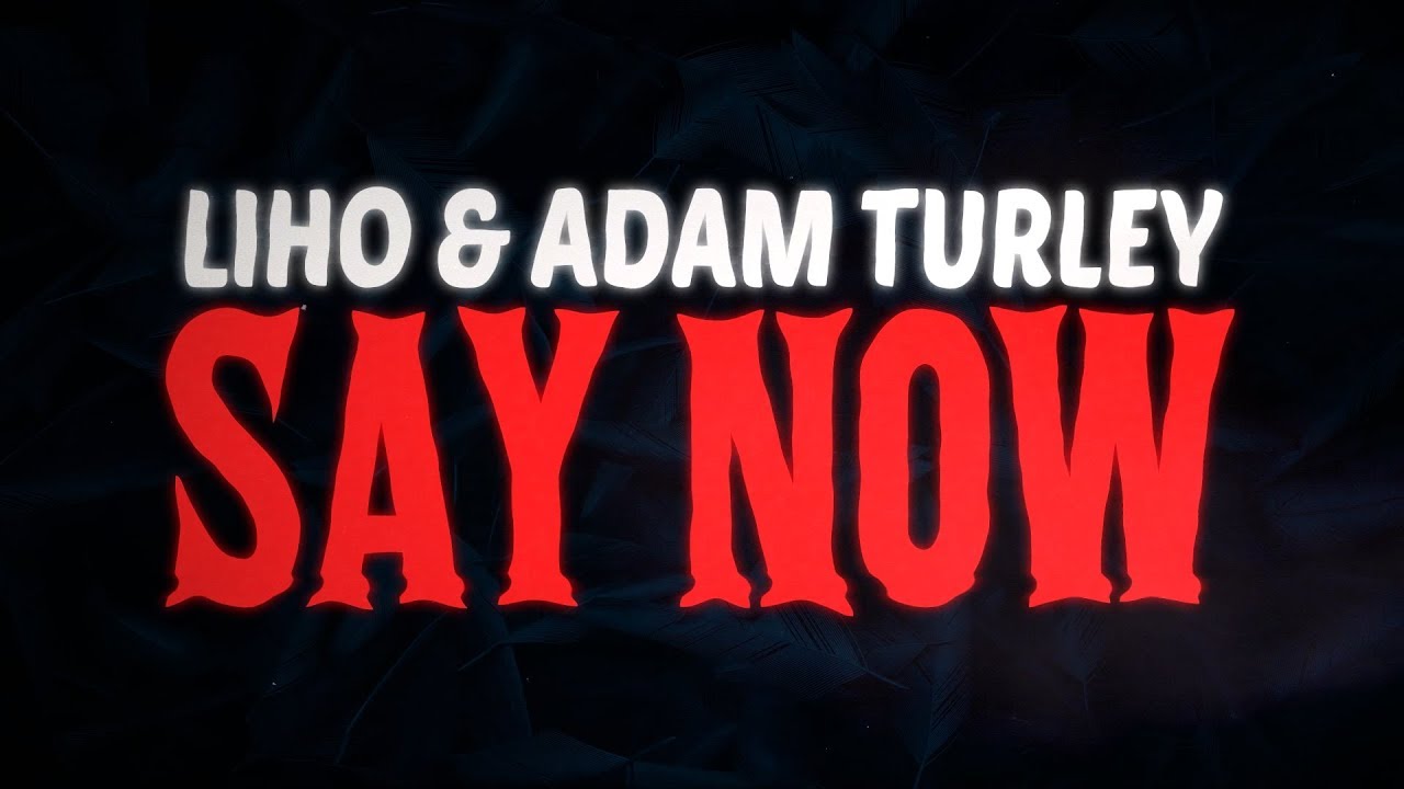 LIHO, Adam Turley - Say Now (Official Lyric Video)