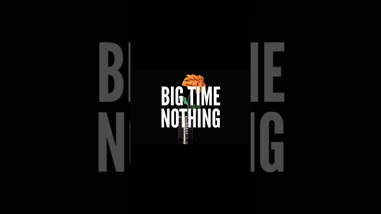 Big Time Nothing. Out now. Full album out on Friday. #AllBornScreaming