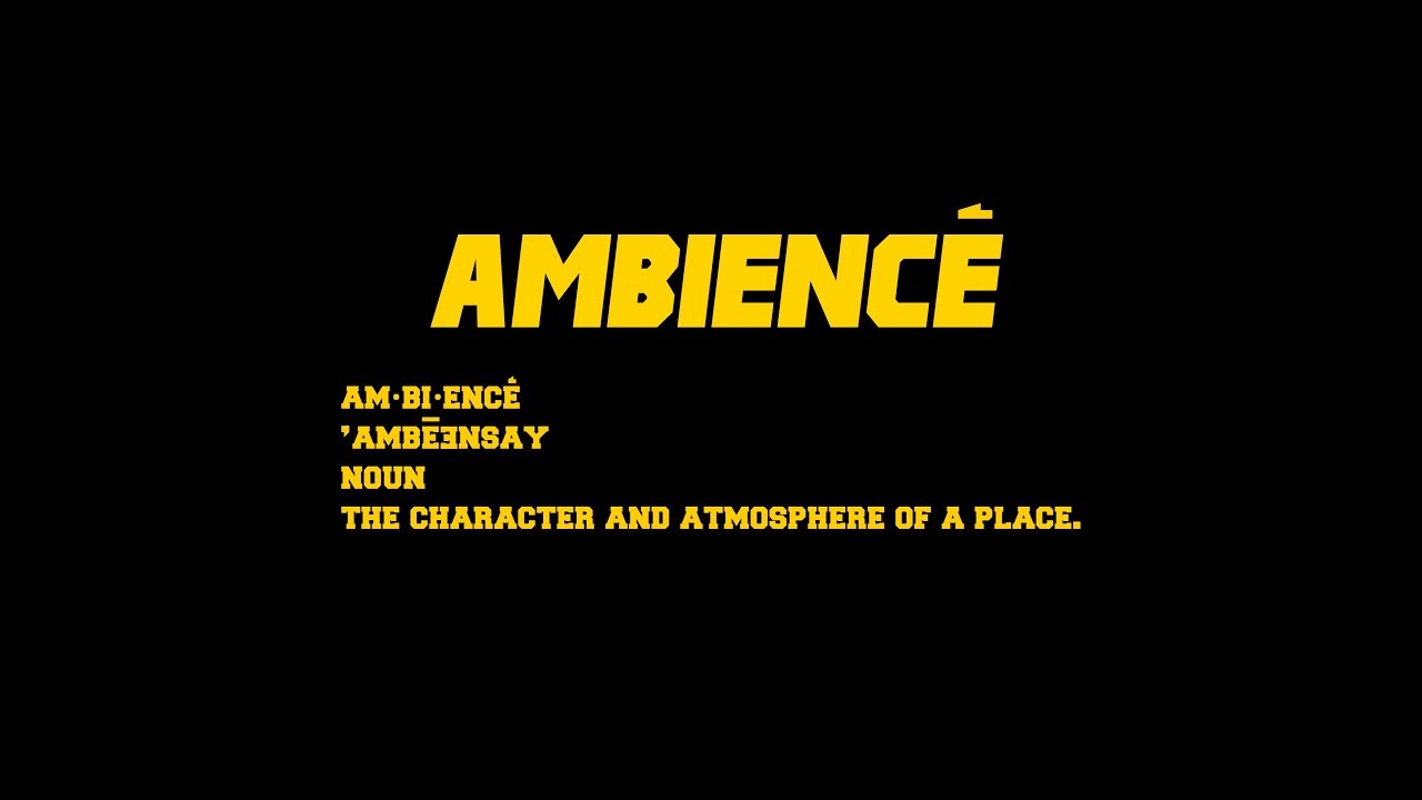 ROCKY BANKS - AMBIENCE (OFFICIAL MUSIC VISUAL)