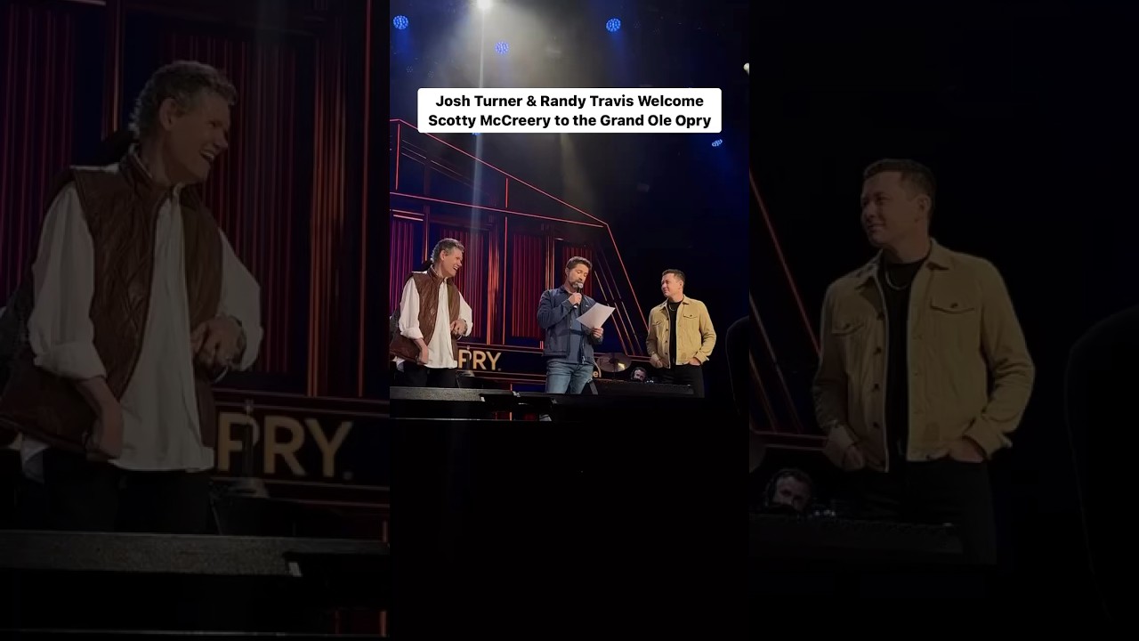 It was my honor to welcome my friend Scotty McCreery as the newest member of the Grand Ole Opry!