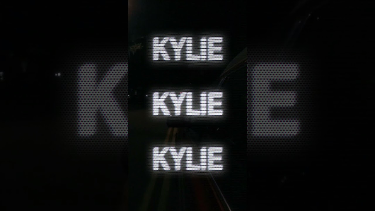 #KYLIE disponible ya en el canal de #SPECTRALSERENADES #R&B
