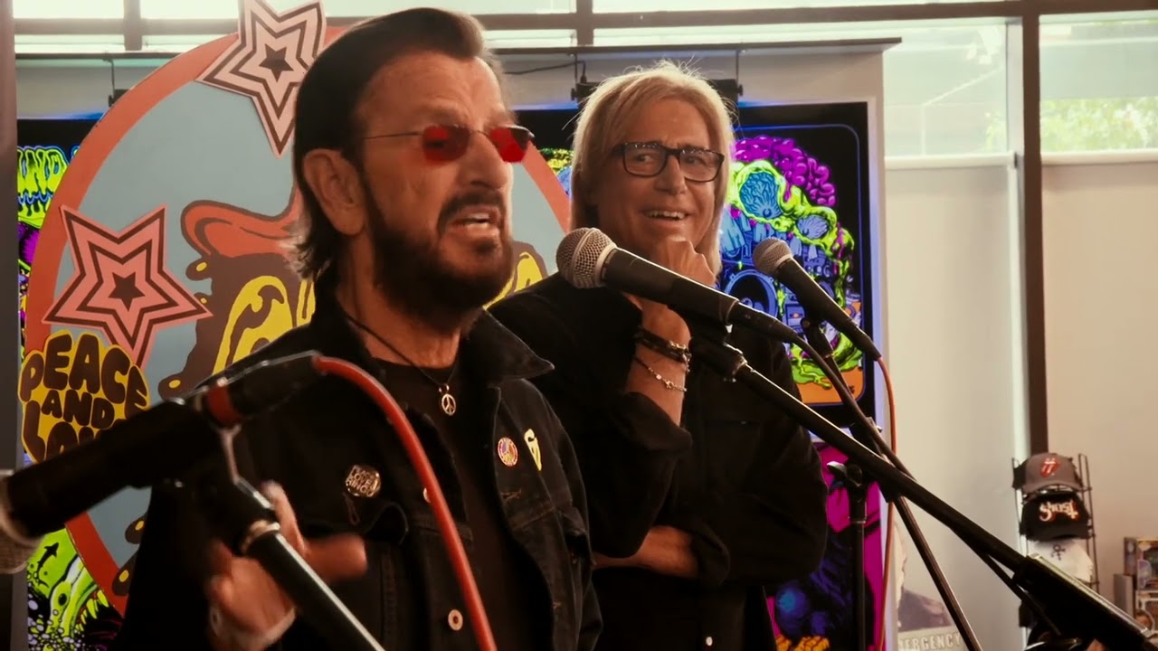 Ringo Starr at Amoeba Records Hollywood April 18, 2024