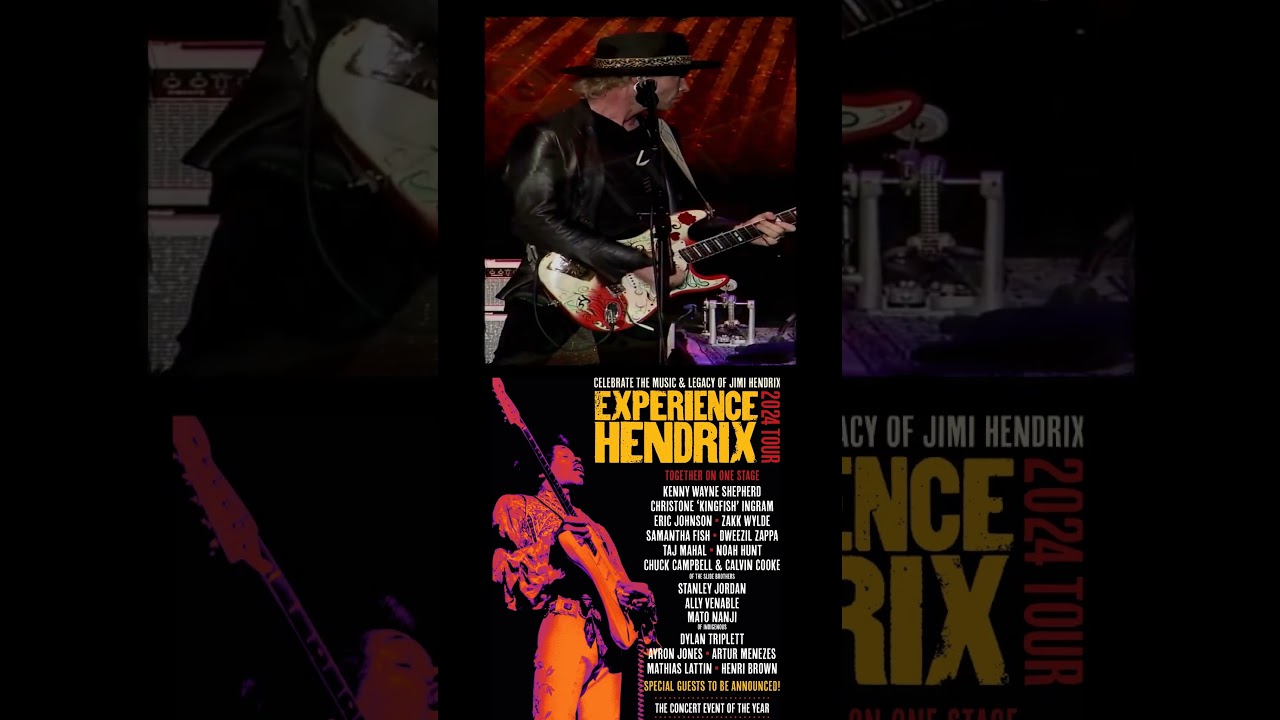 Hendrix Experience Announcement PRESALE