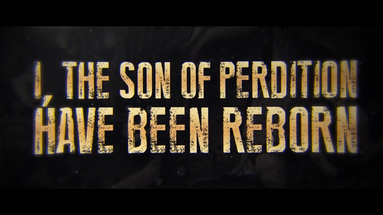 SOLD SOUL - THE SON OF PERDITION (FEAT. CJ MCCREERY) [OFFICIAL LYRIC VIDEO] (2018) SW EXCLUSIVE