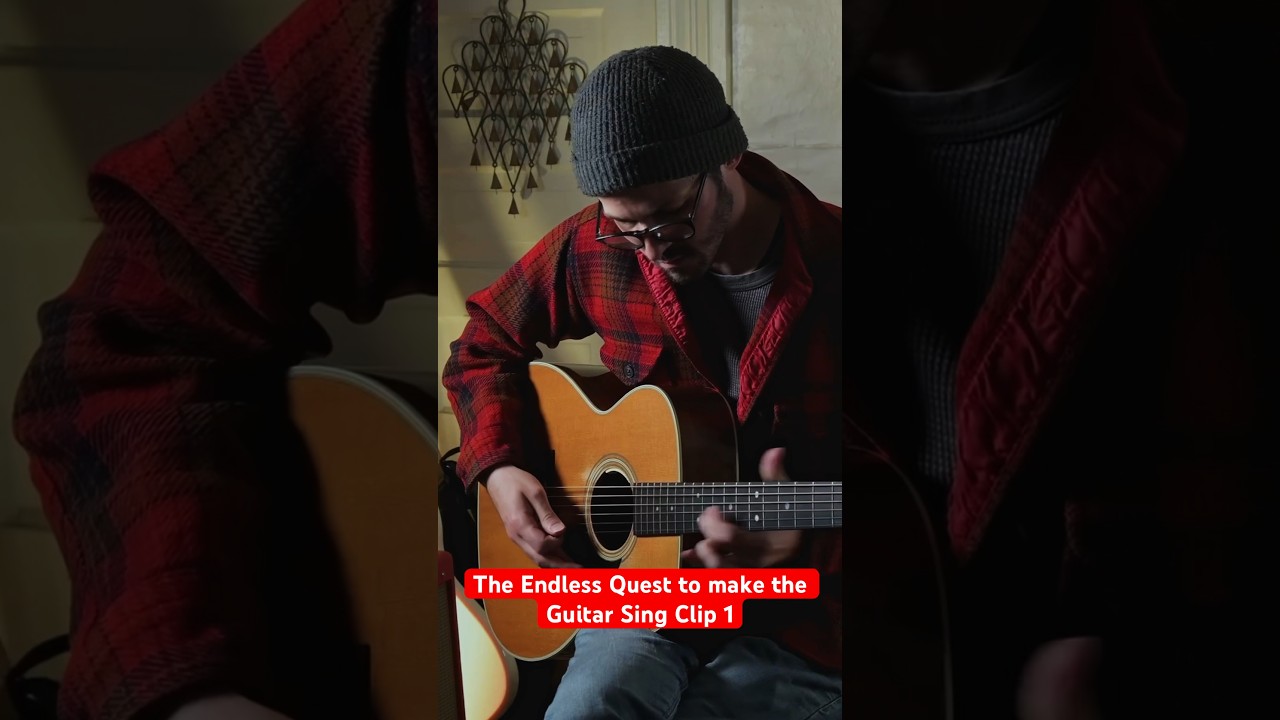 endless quest to make the guitar sing 1 #acousticguitar #guitarist #acousticguitarist #sologuitar