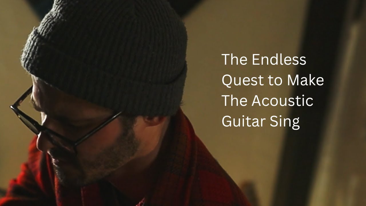 Dustin Silva - The Endless Quest to make the Acoustic Guitar Sing (live in studio improv)