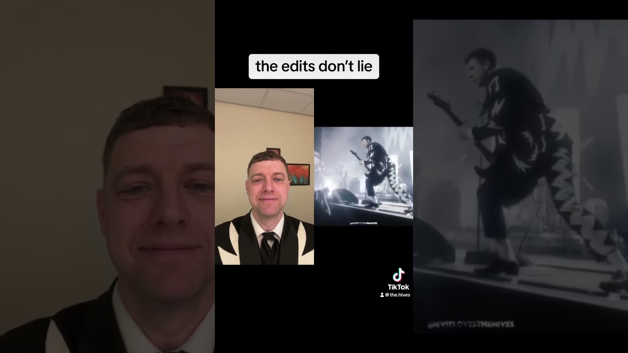 Nicholaus Arson reacts to fan edits #thehives