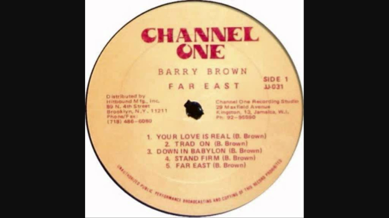 Barry Brown - Your Love is Real