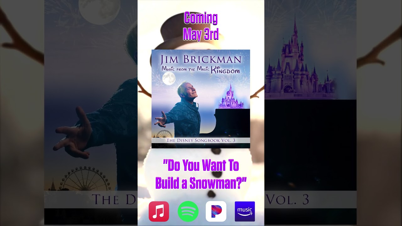 Jim Brickman - "Do You Want To Build a Snowman?" ⛄️ Coming next week...