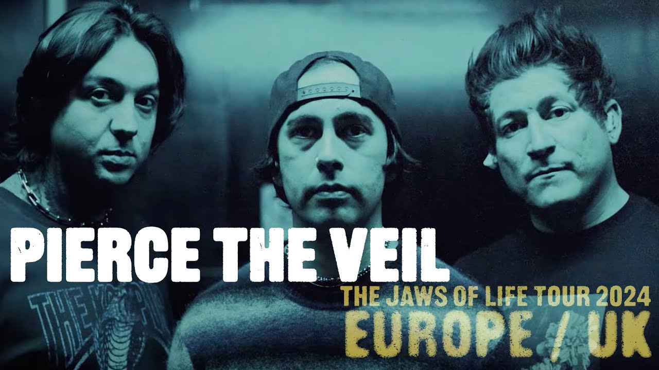 Pierce The Veil - The Jaws Of Life EU/UK Tour 2024