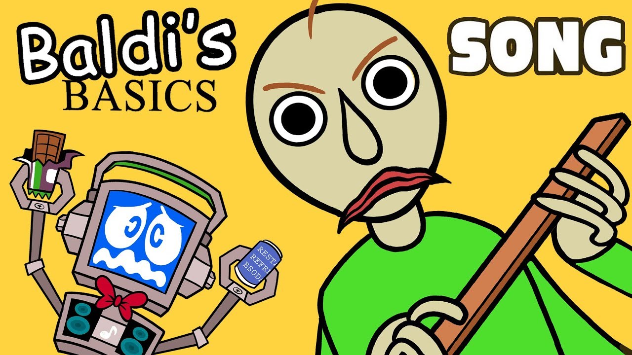 BALDI'S BASICS SONG "Ruler of the School" ► Fandroid The Musical Robot 📏