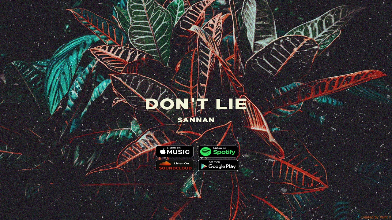 Sannan - Don't Lie (Official Audio)