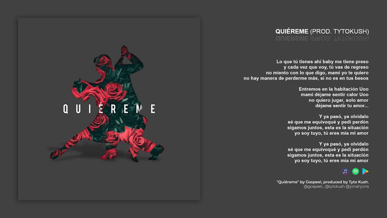 Gospeel - Quiéreme (Video lyric)